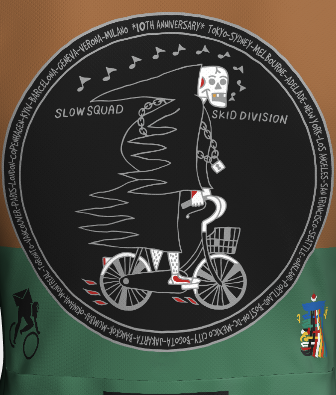 SLOW SQUAD INTERNATIONAL "MASTERPIECE LONG SLEEVE JERSEY "