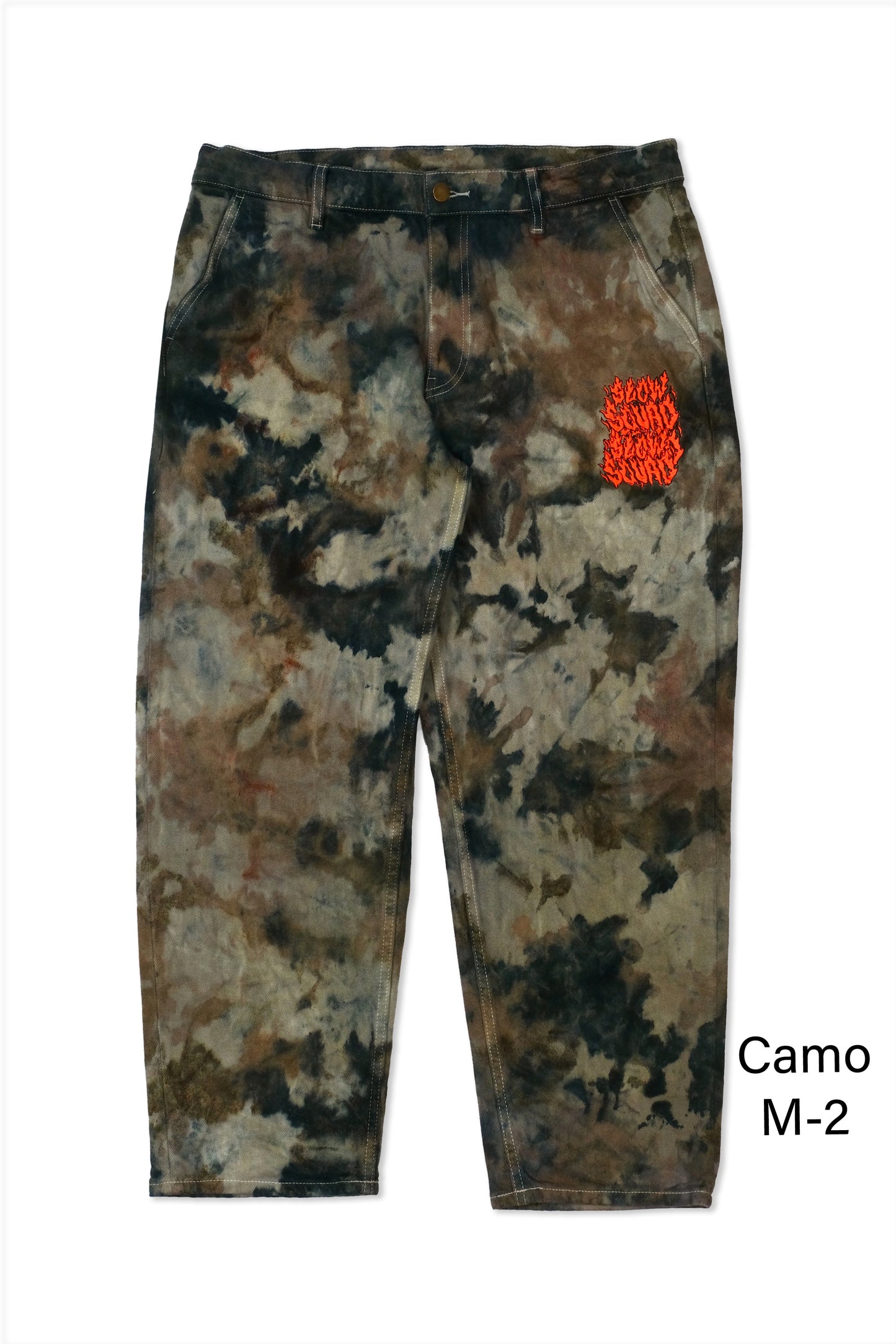 ELES CRU ACAB Tie Dye Ankle Wide Pants AOI Special