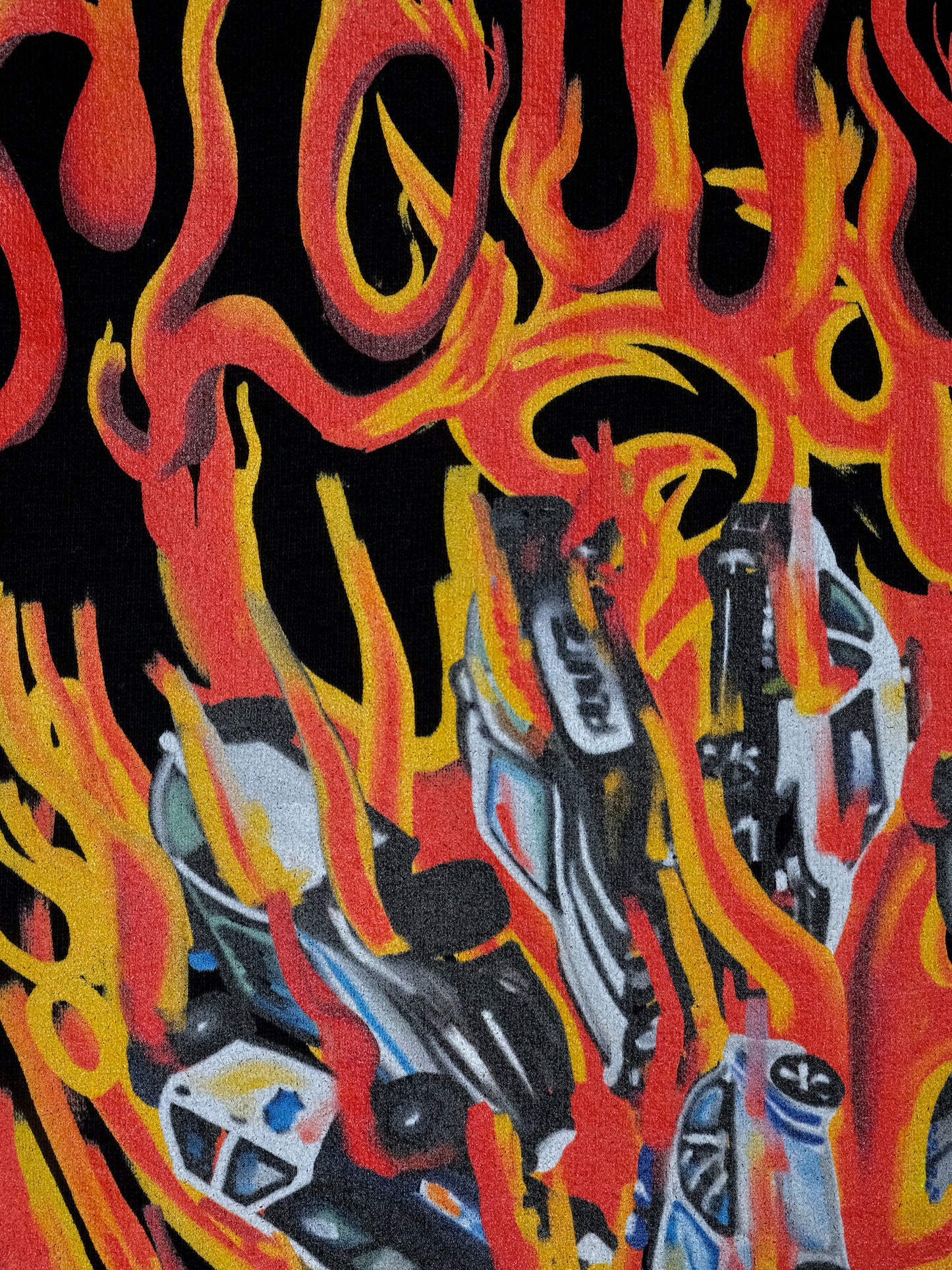 International PC burnin' L/S Tshirts