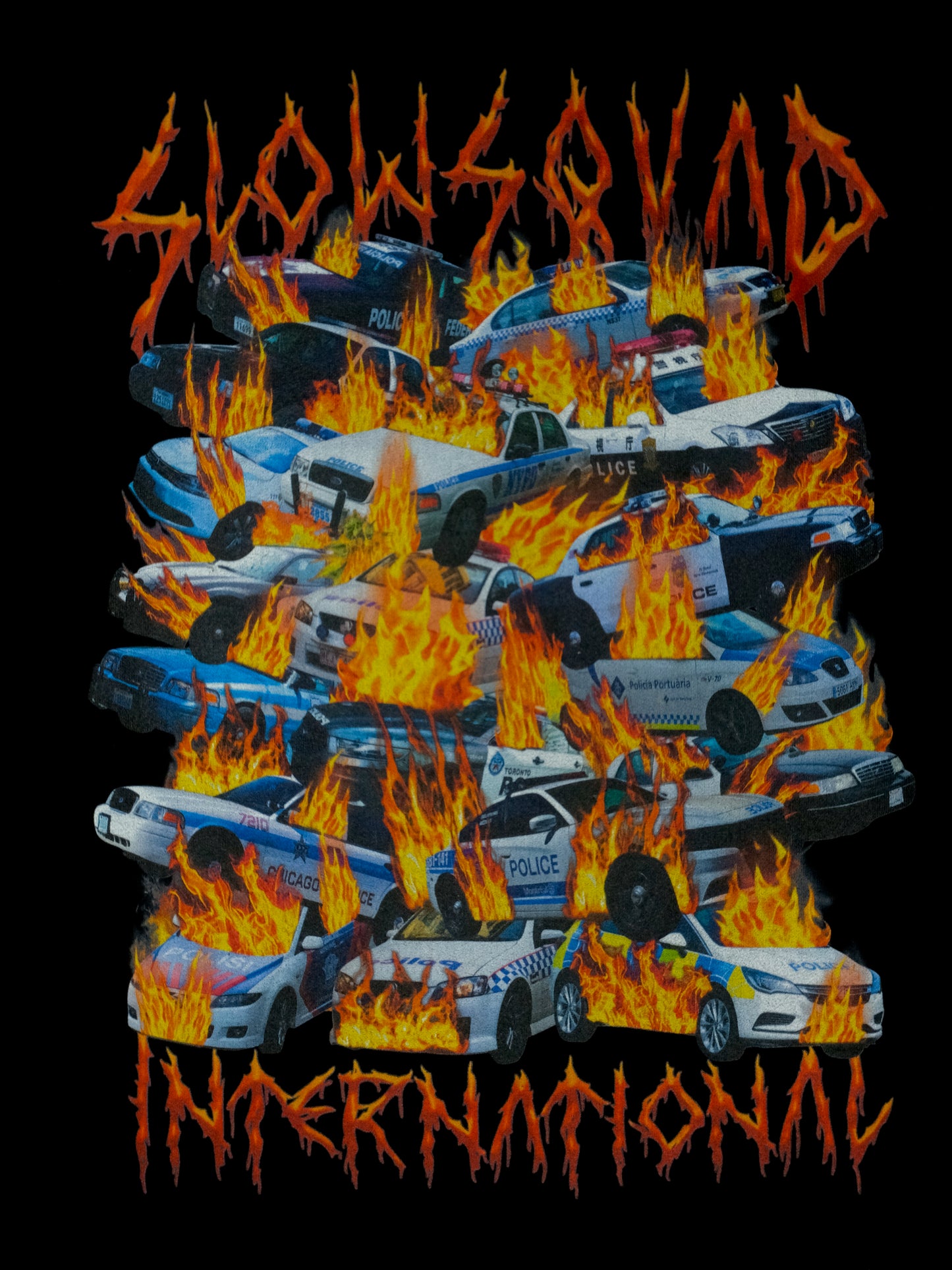 ACAB BURNING L/S Tshirts