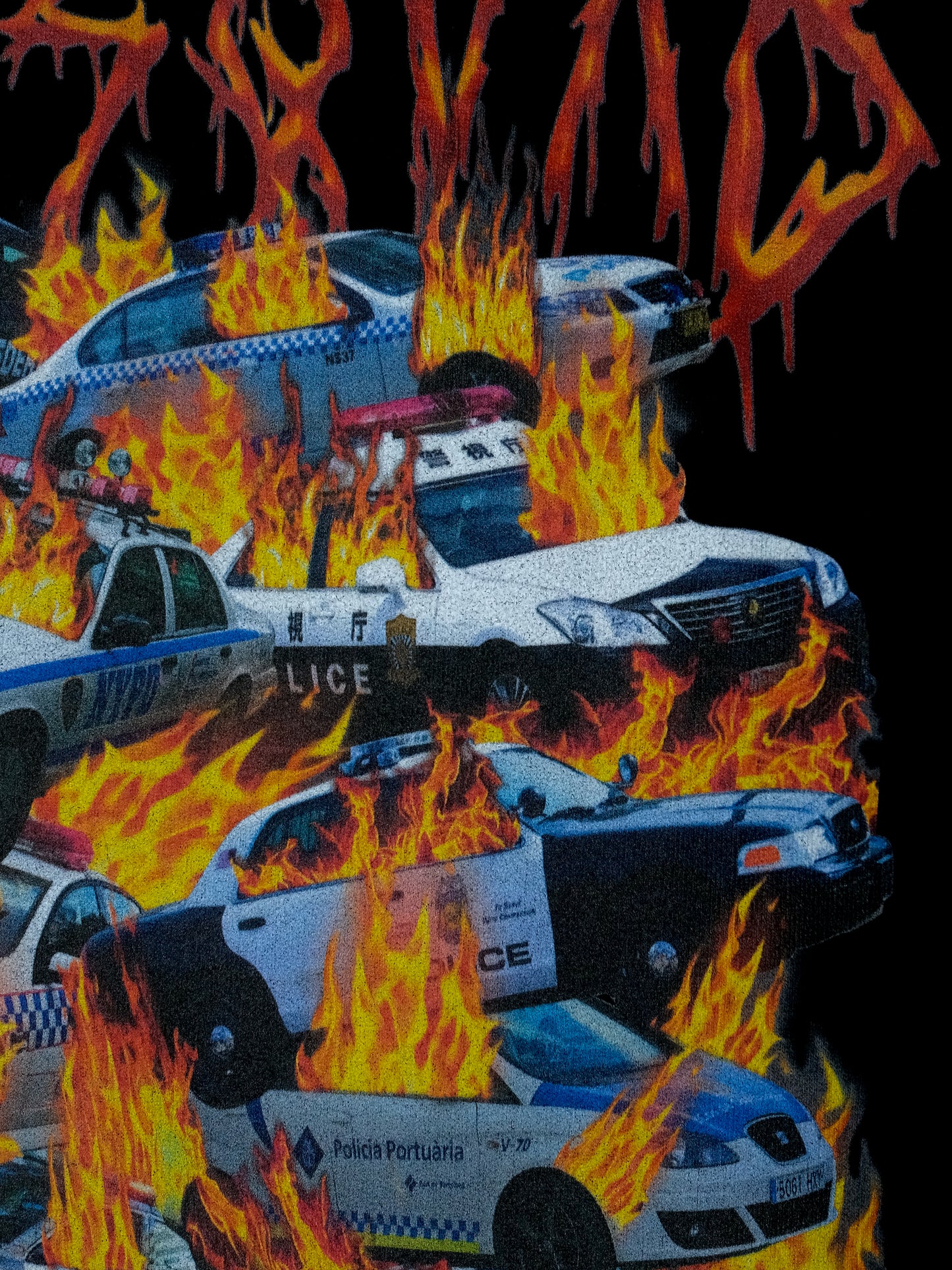 ACAB BURNING L/S Tshirts