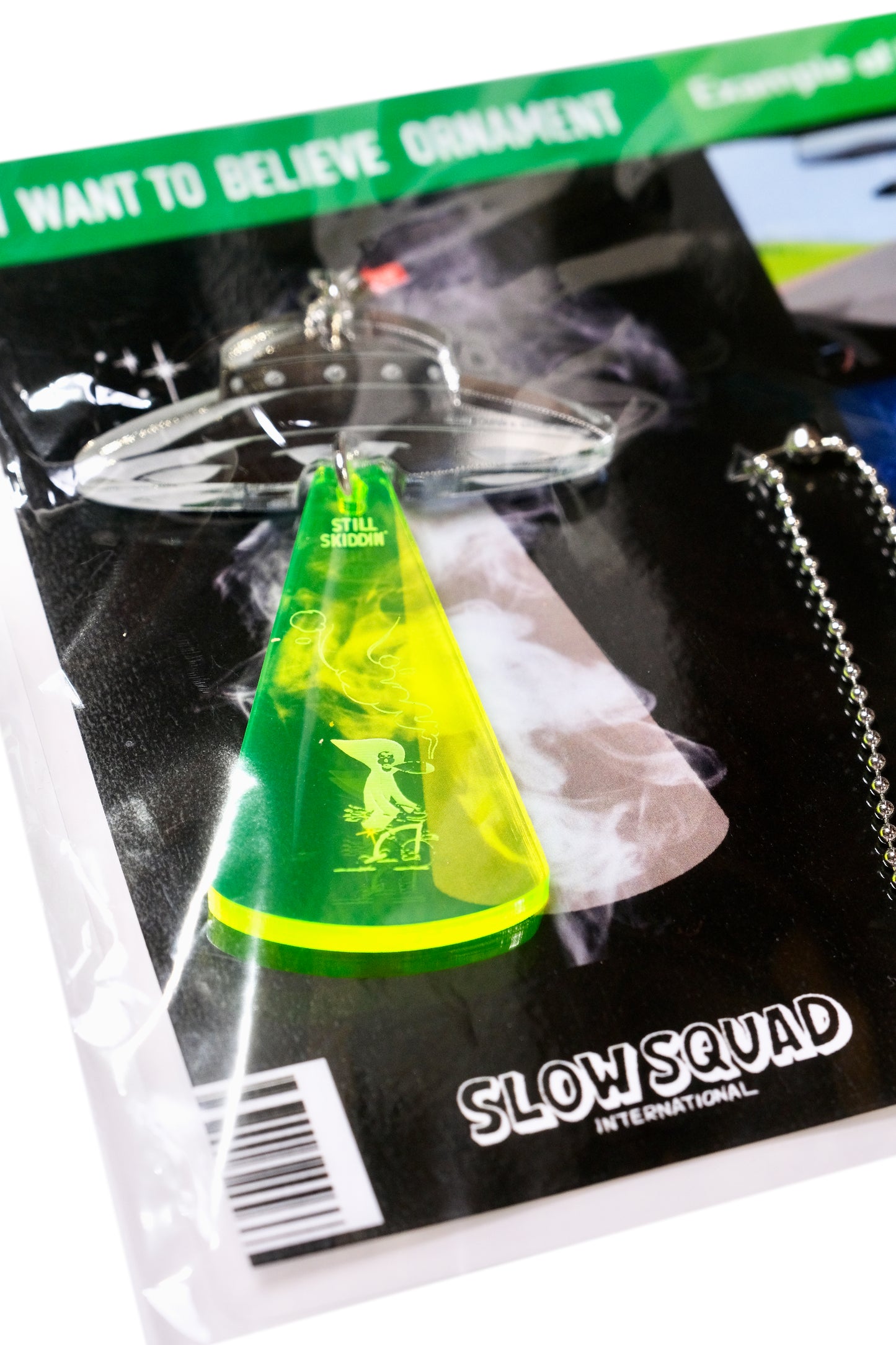 CHEAPTIMES x Slow Squad International " IWANTTOBELIEVE ORNAMENT /STILLSKIDDING - TYPE