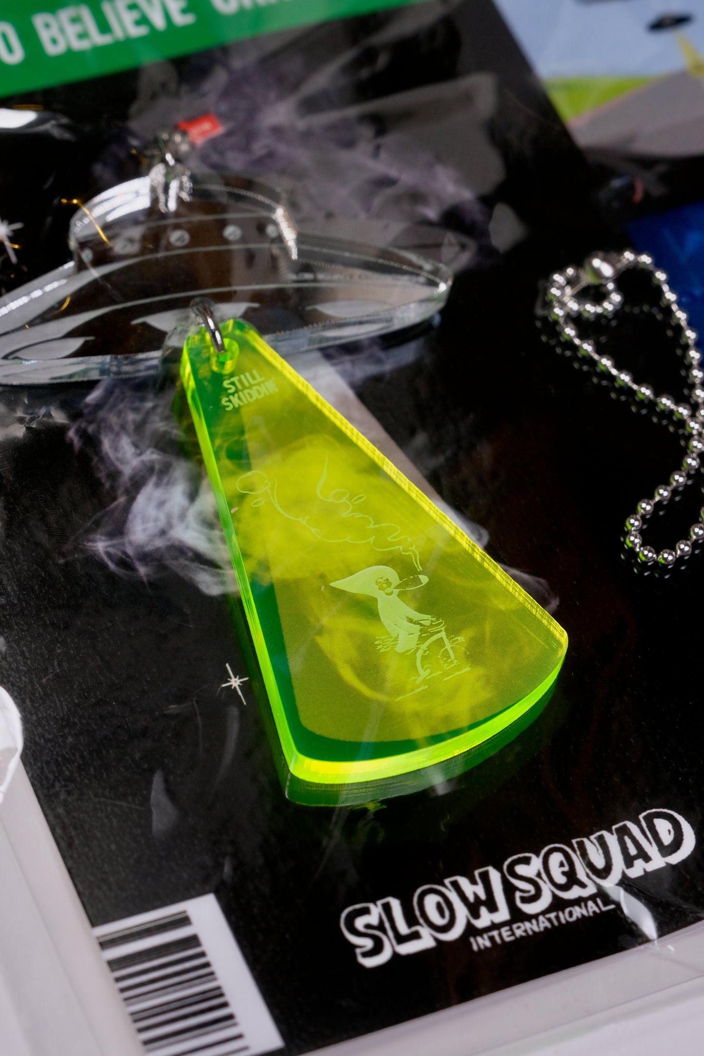 CHEAPTIMES x Slow Squad International " IWANTTOBELIEVE ORNAMENT /STILLSKIDDING - TYPE
