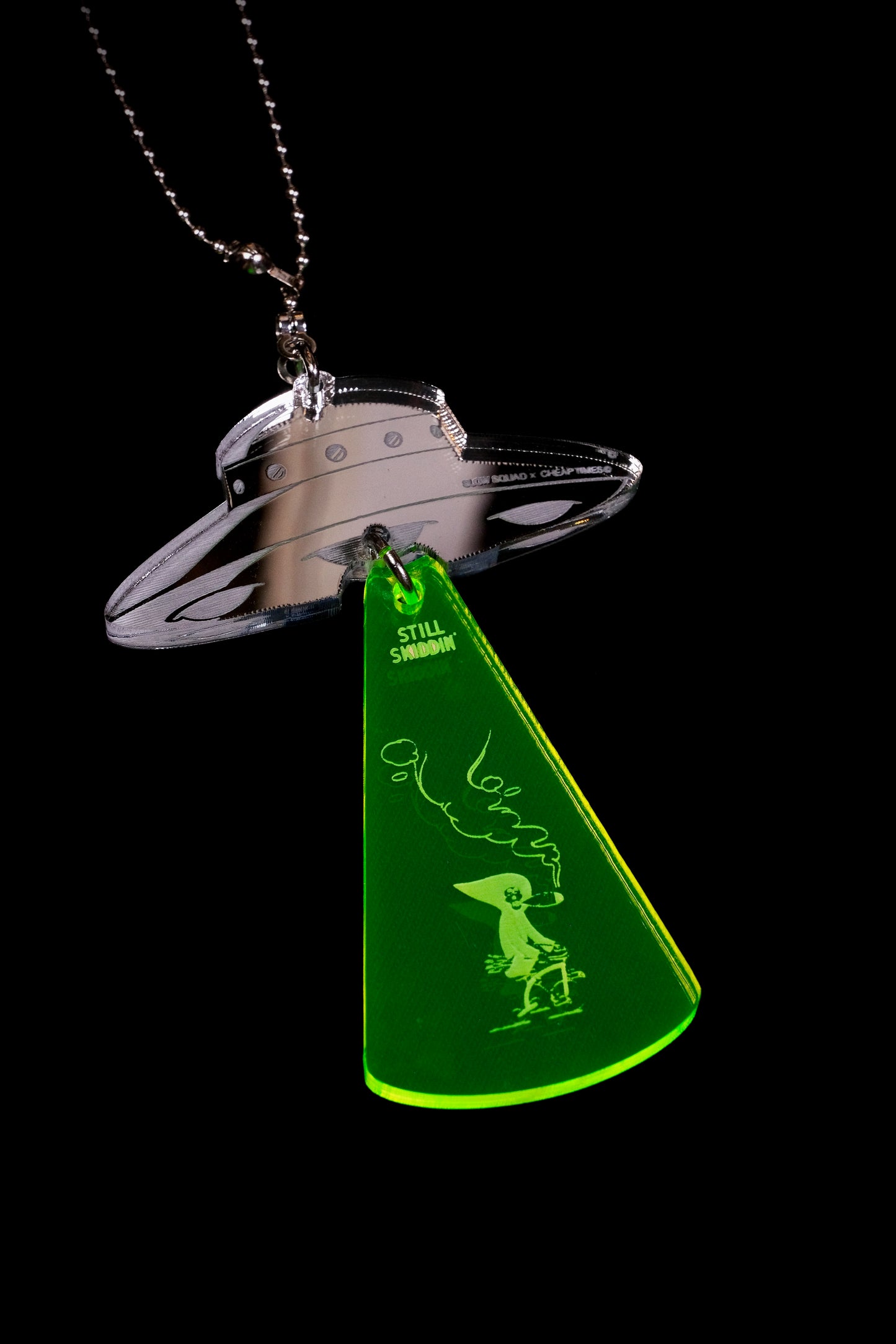 CHEAPTIMES x Slow Squad International " IWANTTOBELIEVE ORNAMENT /STILLSKIDDING - TYPE