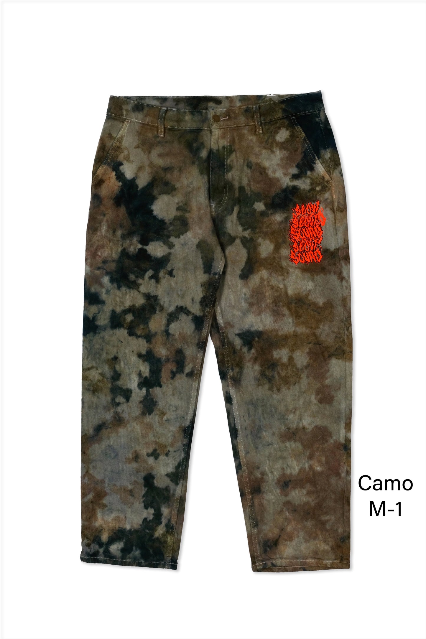 ELES CRU ACAB Tie Dye Ankle Wide Pants AOI Special