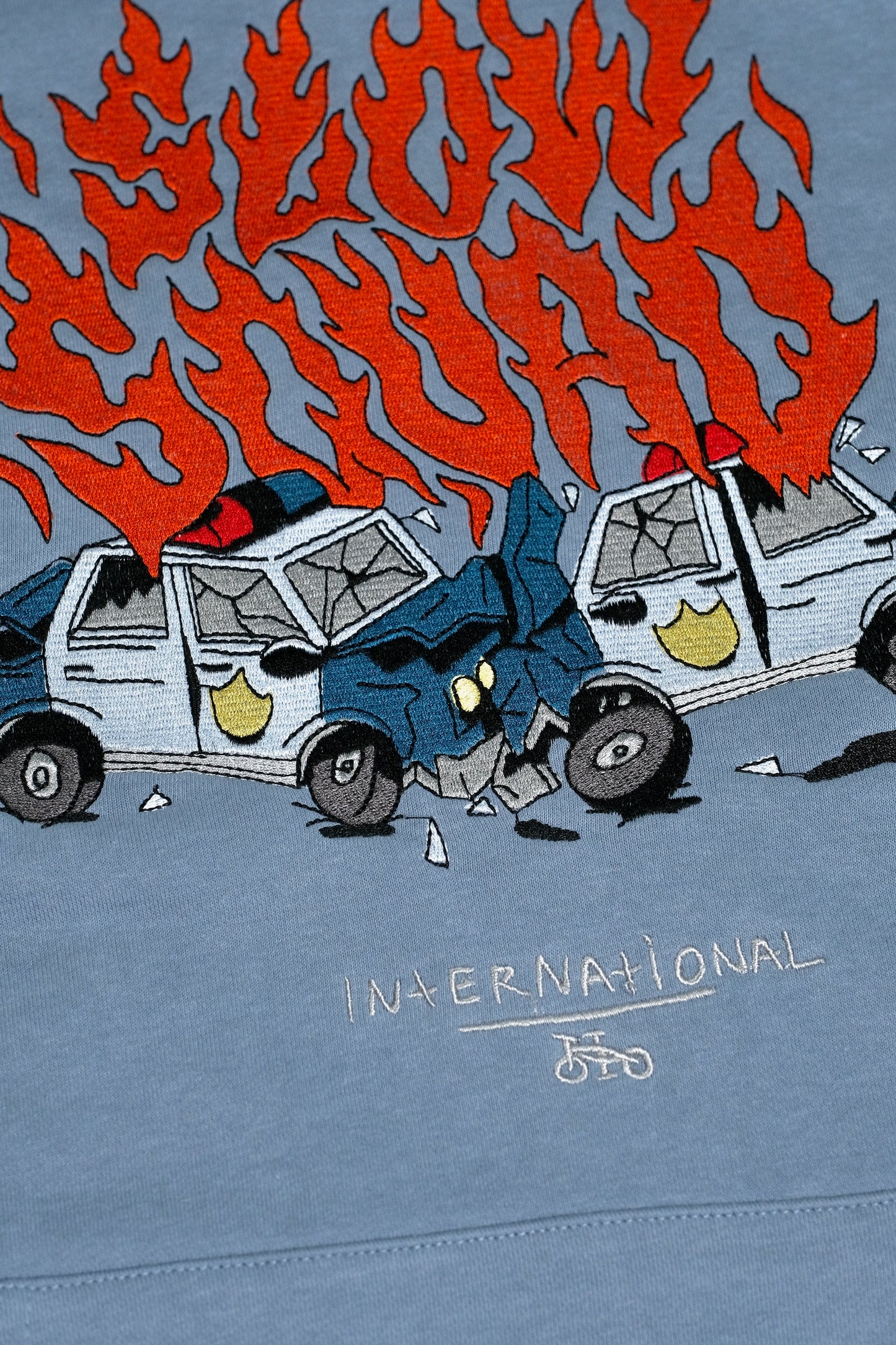 Slow Squad International "Patrol Clash light hoodie"