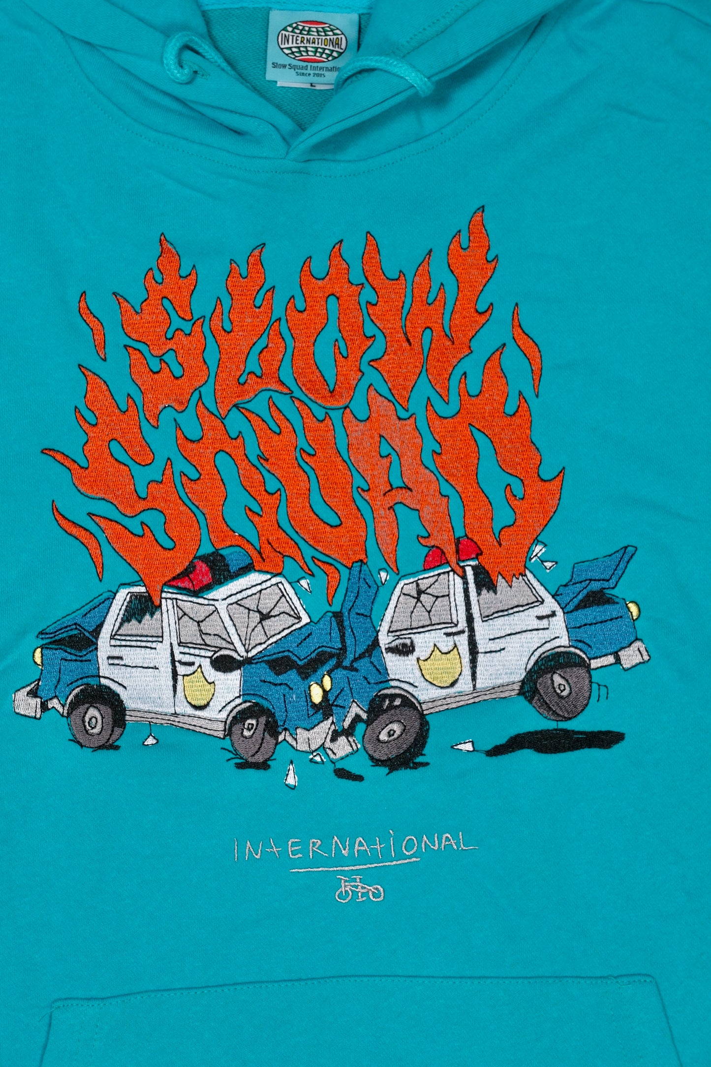Slow Squad International "Patrol Clash light hoodie"