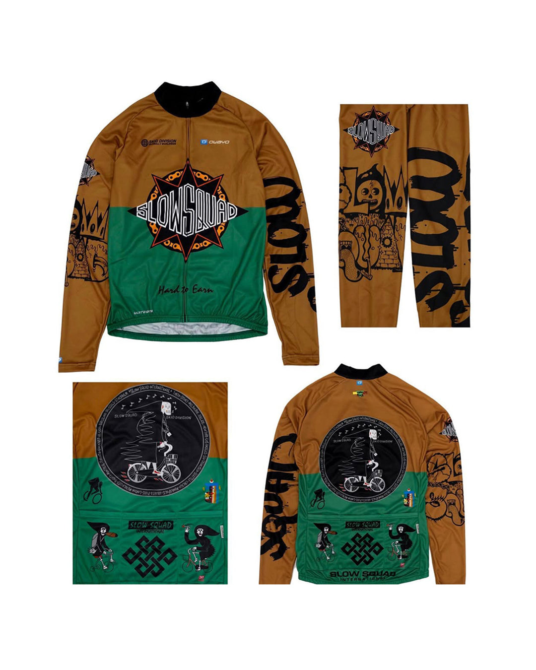 SLOW SQUAD INTERNATIONAL "MASTERPIECE LONG SLEEVE JERSEY "