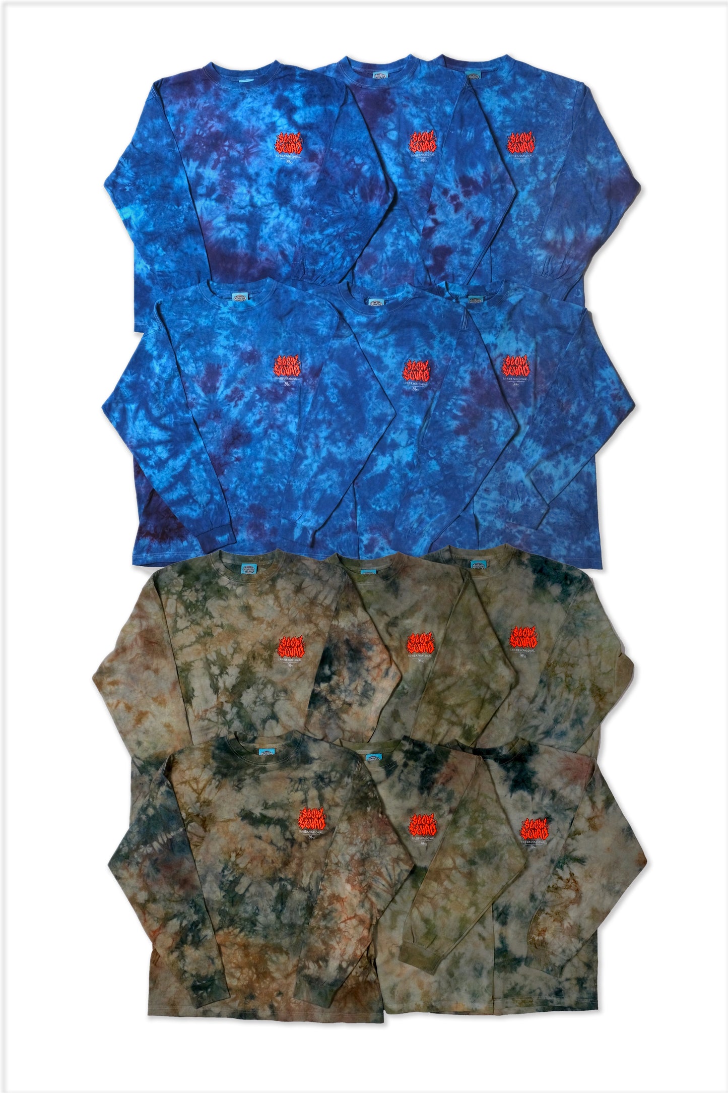 ELES CRU ACAB Tie Dye L/S Tshirts