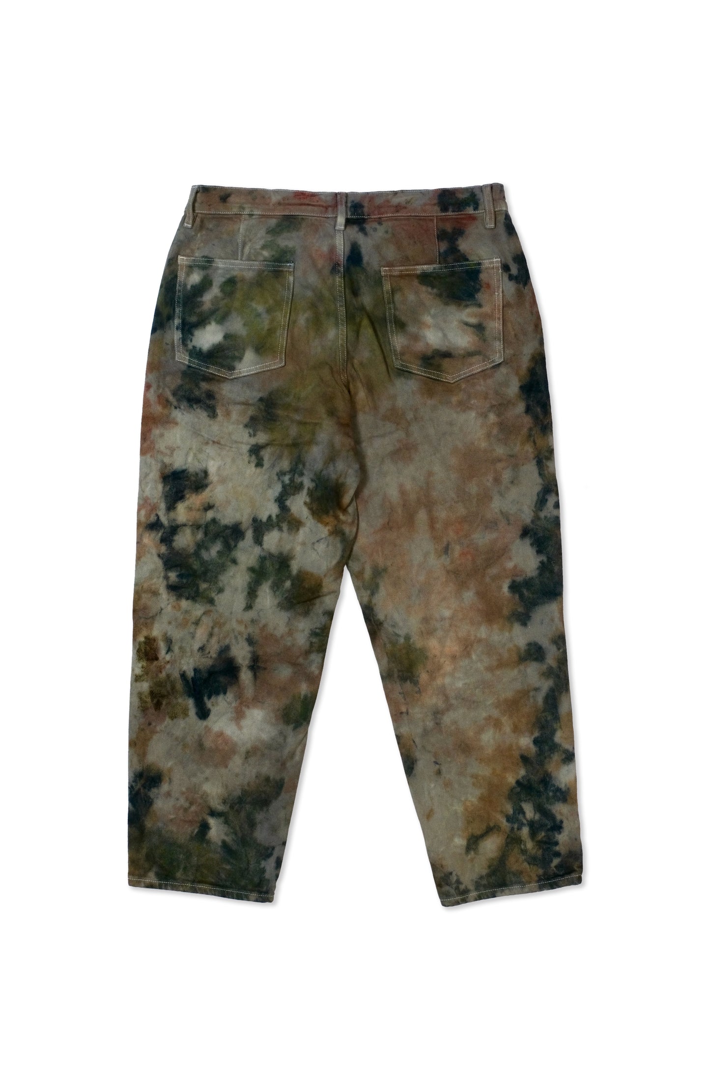 ELES CRU ACAB Tie Dye Ankle Wide Pants