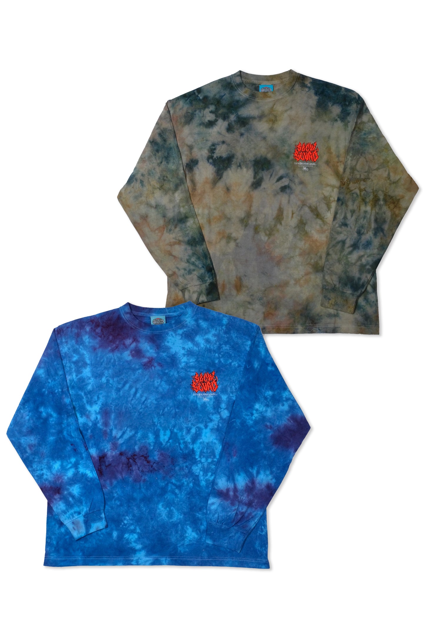 ELES CRU ACAB Tie Dye L/S Tshirts