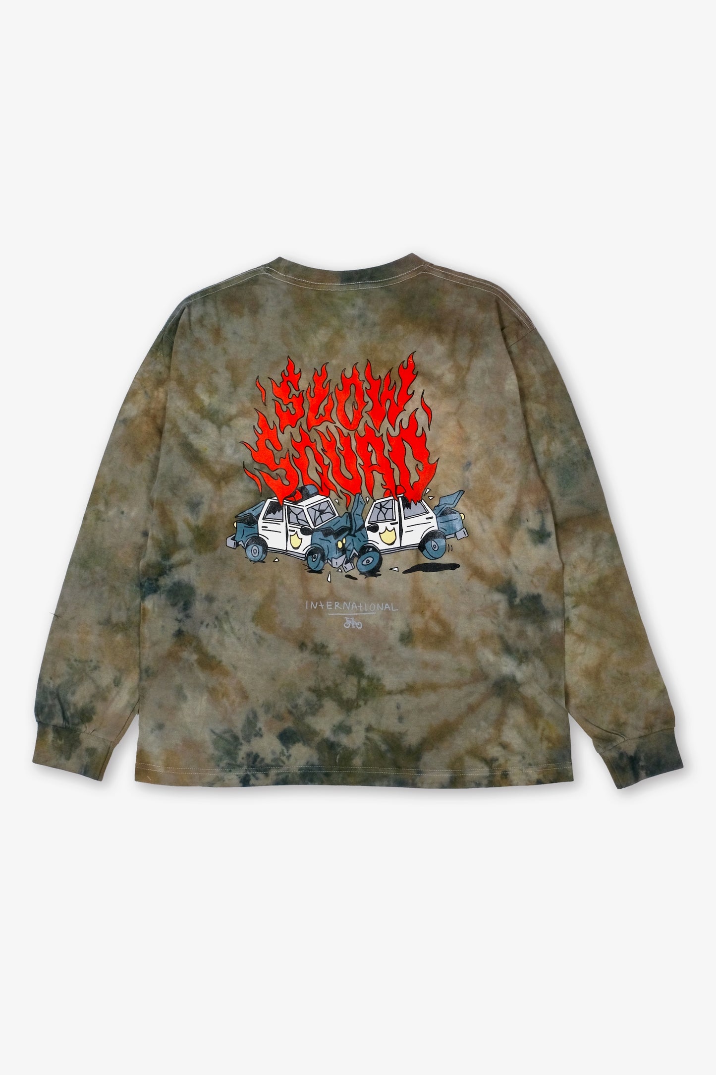 ELES CRU ACAB Tie Dye L/S Tshirts" AOI Special
