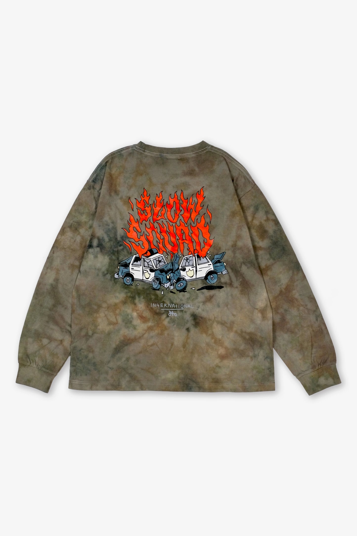 ELES CRU ACAB Tie Dye L/S Tshirts" AOI Special