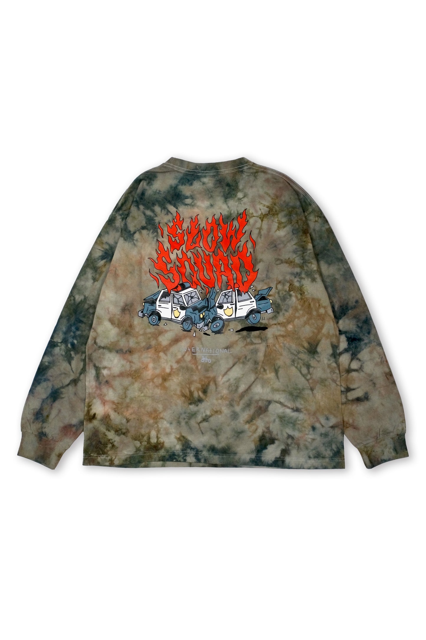 ELES CRU ACAB Tie Dye L/S Tshirts" AOI Special
