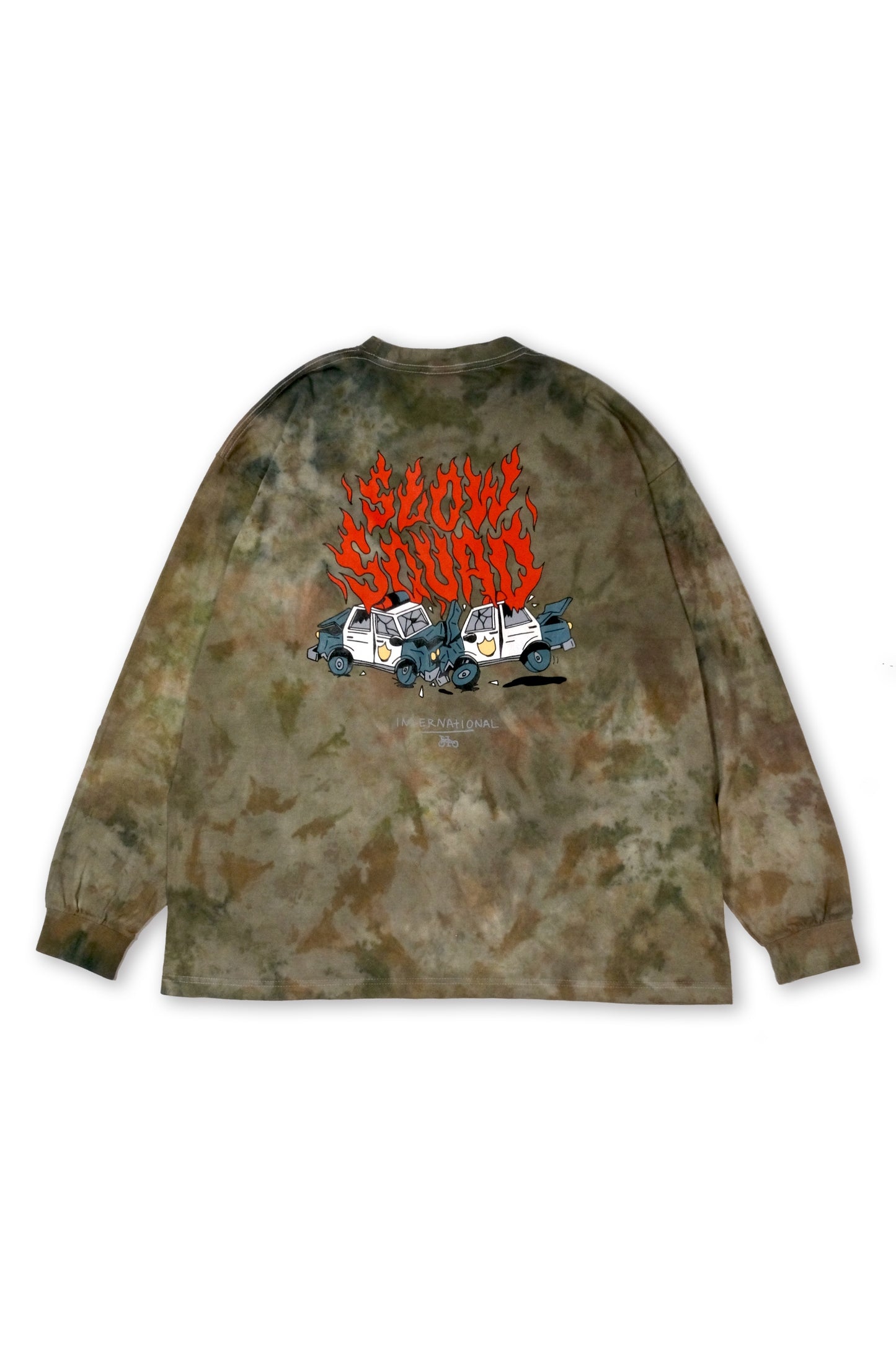 ELES CRU ACAB Tie Dye L/S Tshirts" AOI Special