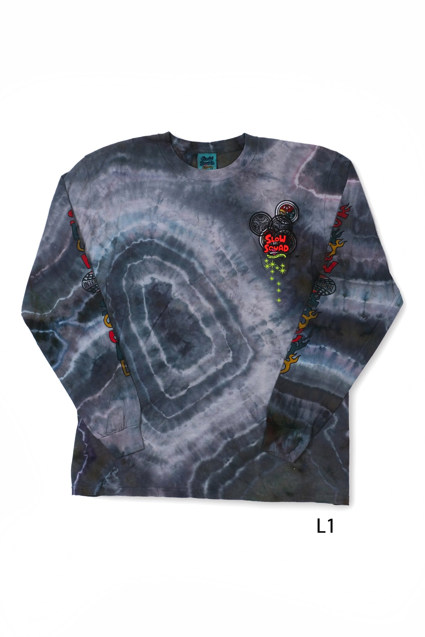 Mamachari Fire Ice Dye SP L/S Tshirts