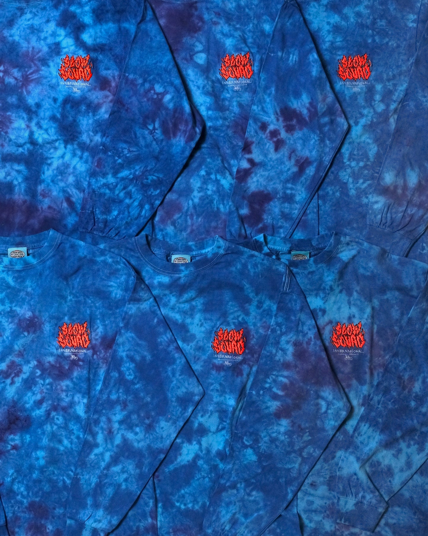 ELES CRU ACAB Tie Dye L/S Tshirts