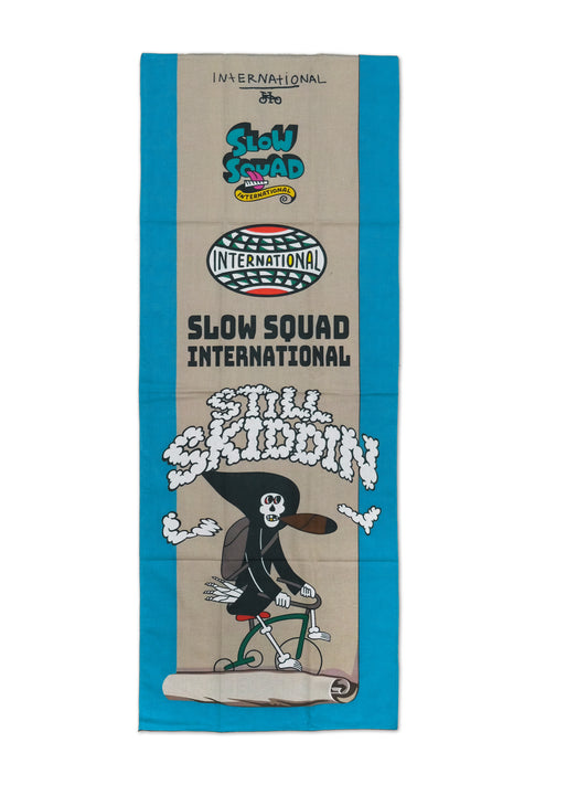 STILL SKIDDIN' JAPANESE TENUGUI TOWEL
