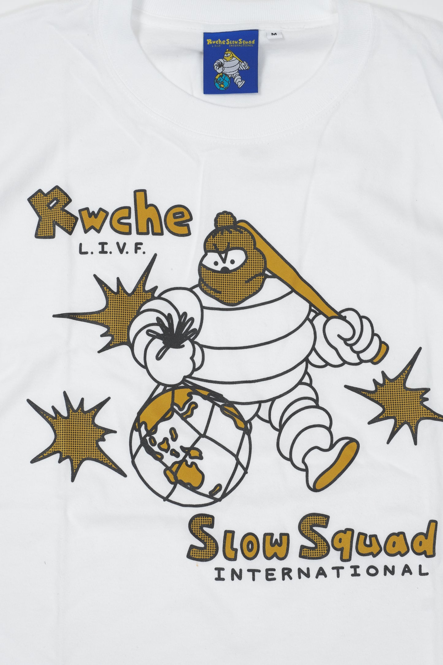 RWCHE X Slow Squad Intl "Bibendum Tshirts by LURK"