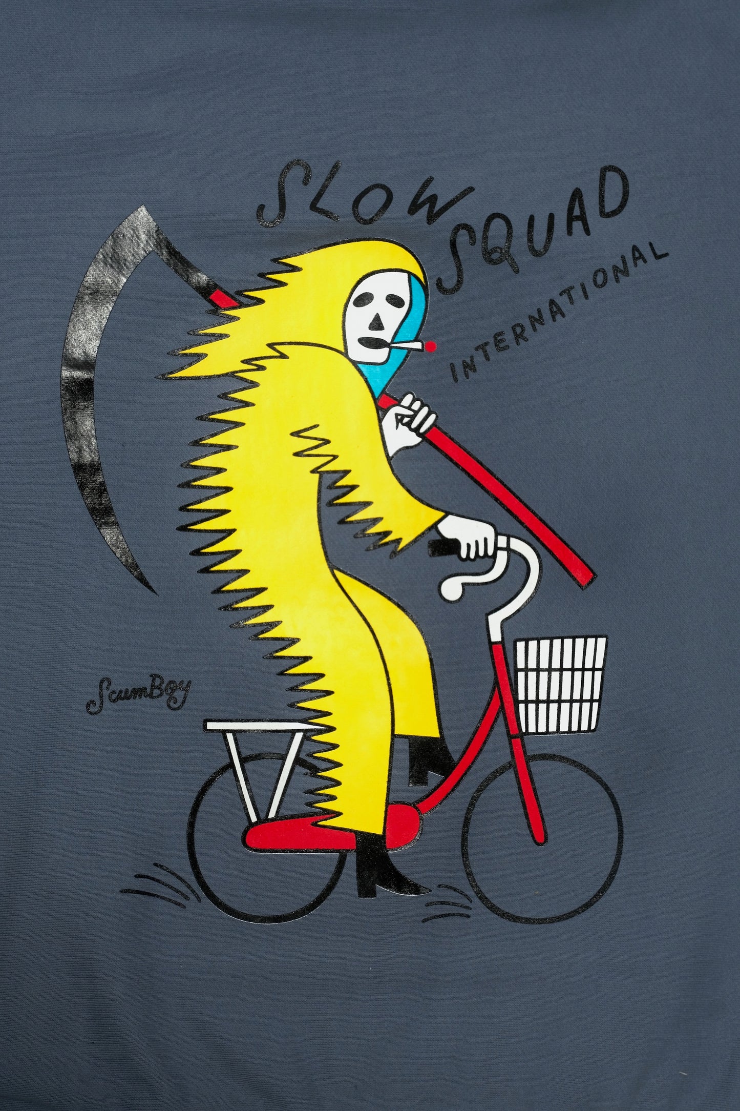 Slow Squad International "Mamachari Burning Heavy Hoodie"