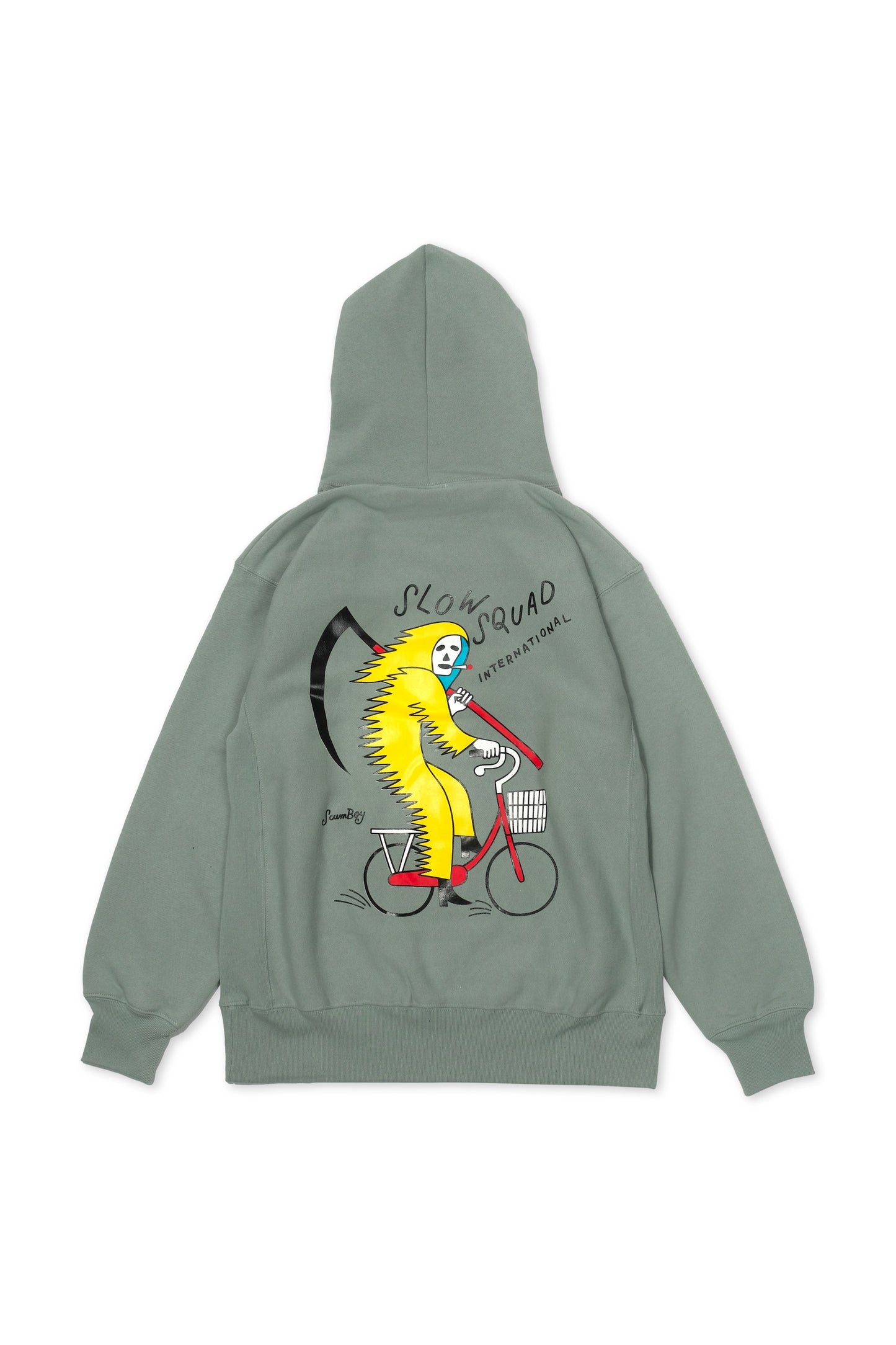 Slow Squad International "Mamachari Burning Heavy Hoodie"