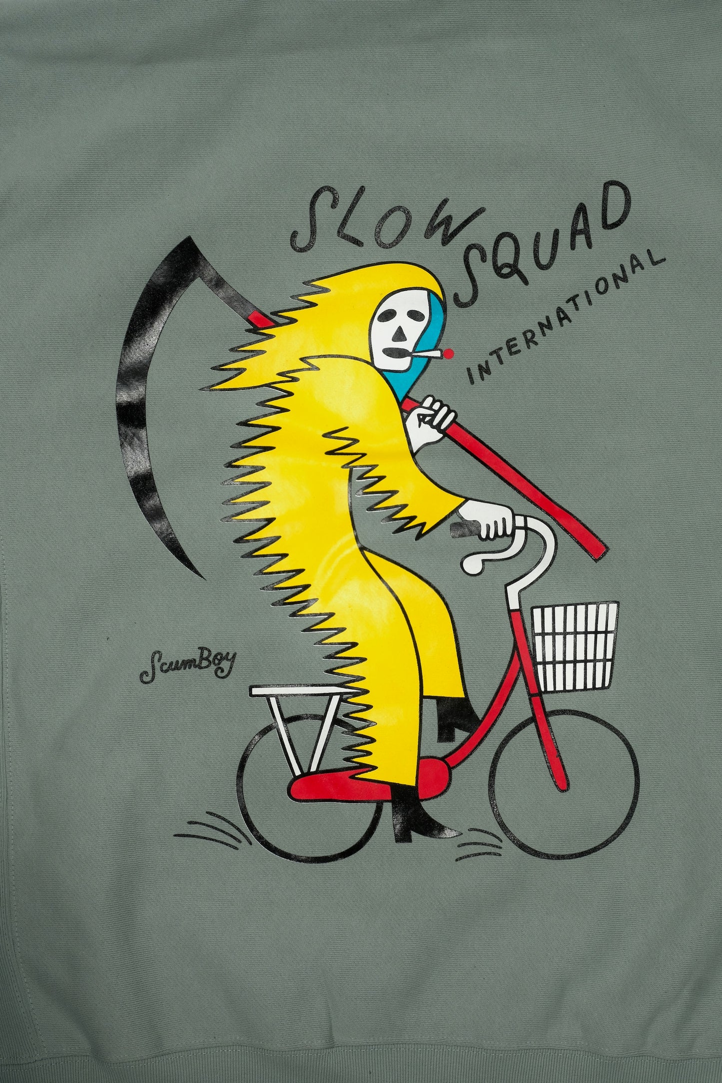 Slow Squad International "Mamachari Burning Heavy Hoodie"