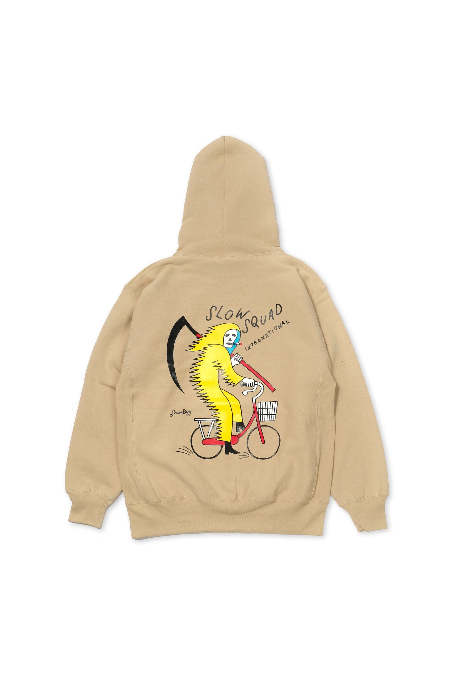 Slow Squad International "Mamachari Burning Heavy Hoodie"