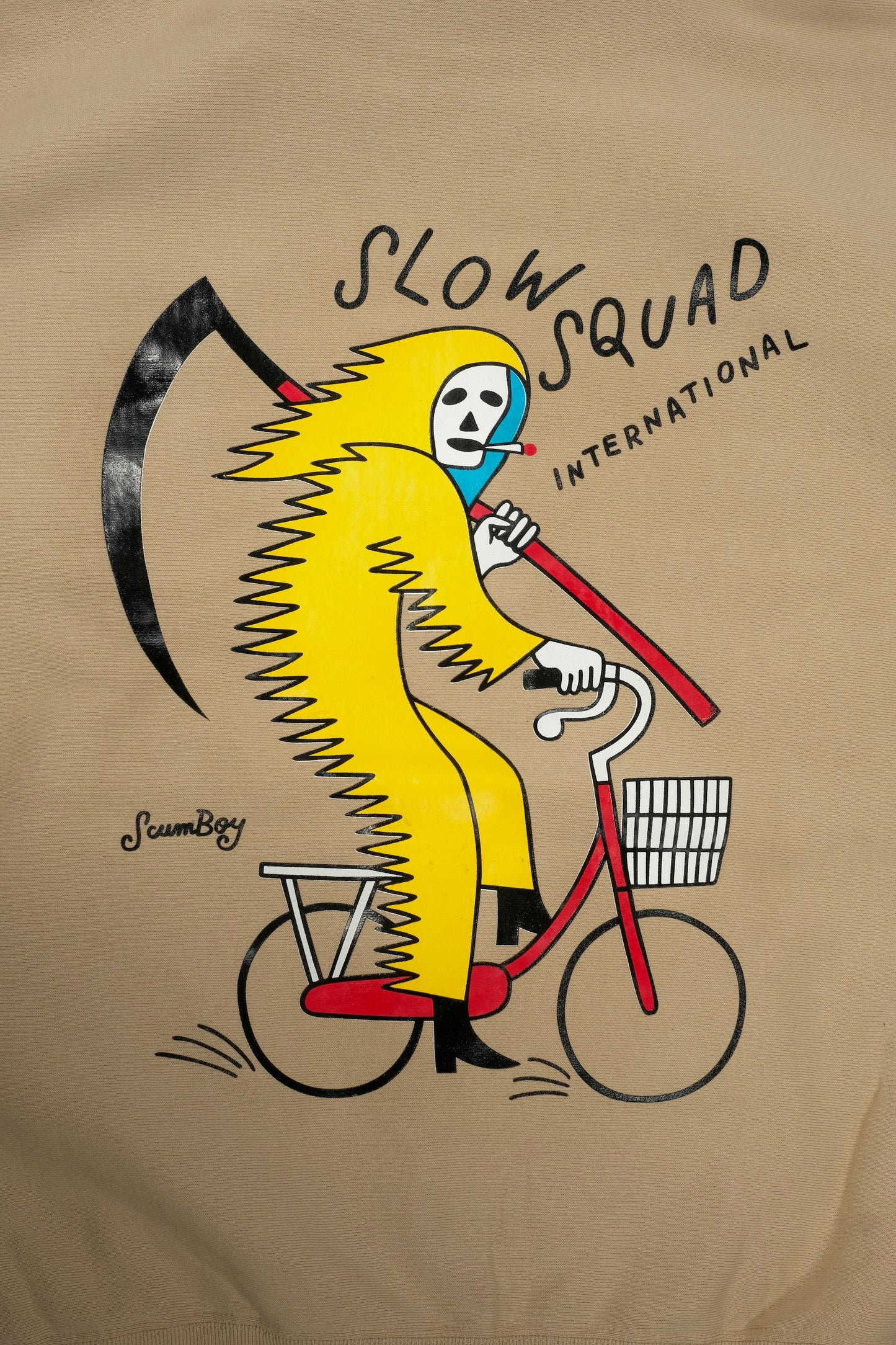 Slow Squad International "Mamachari Burning Heavy Hoodie"