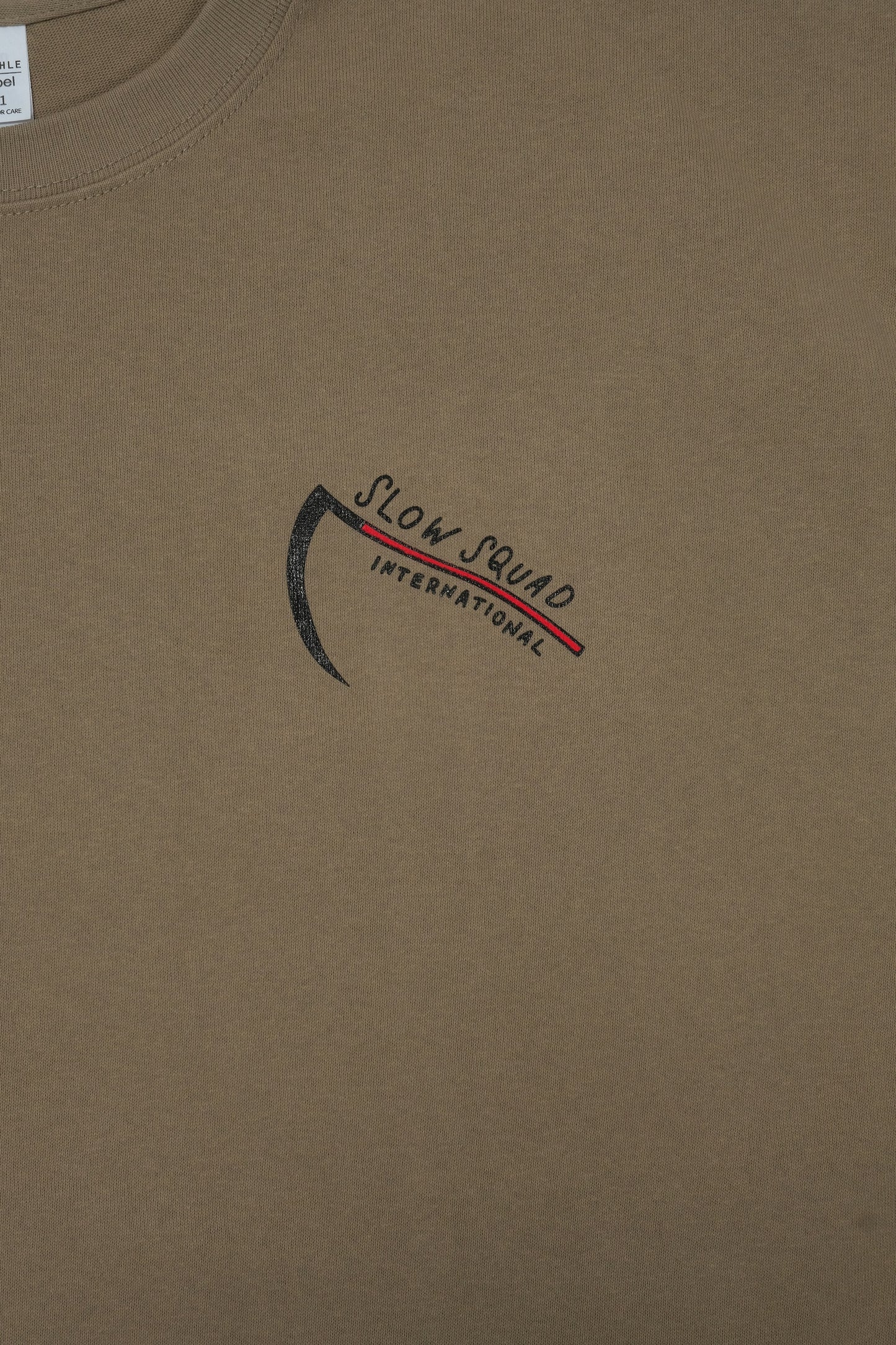 Slow Squad International “Mamachari Burning Relax L/S T”