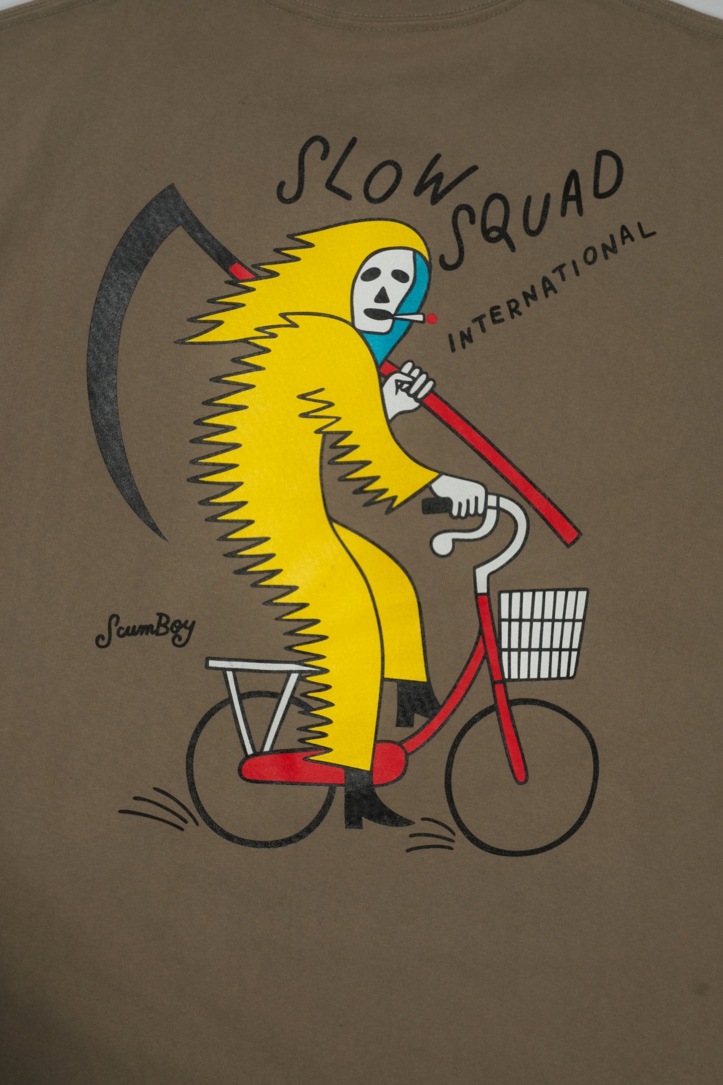 Slow Squad International “Mamachari Burning Relax L/S T”