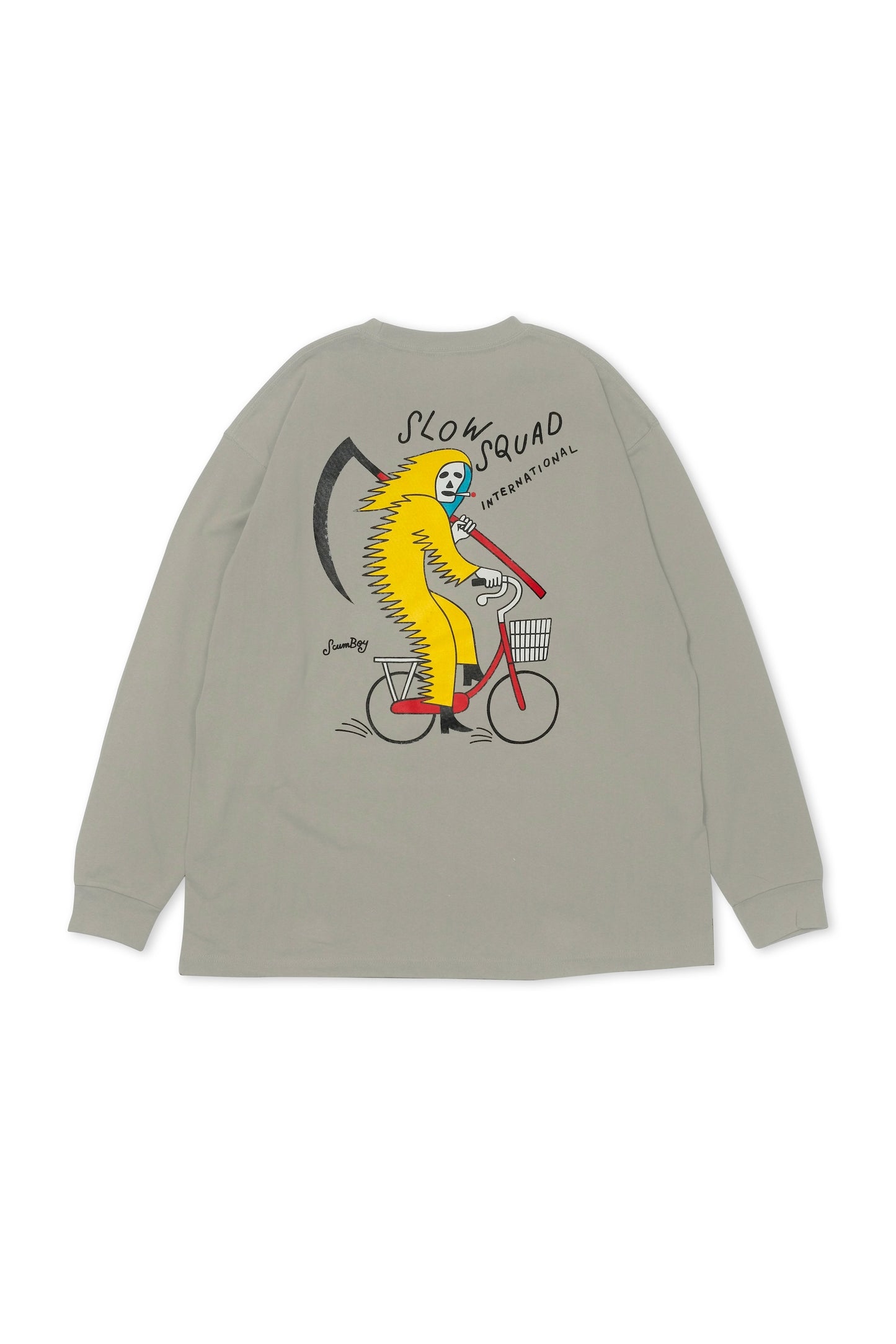 Slow Squad International “Mamachari Burning Relax L/S T”
