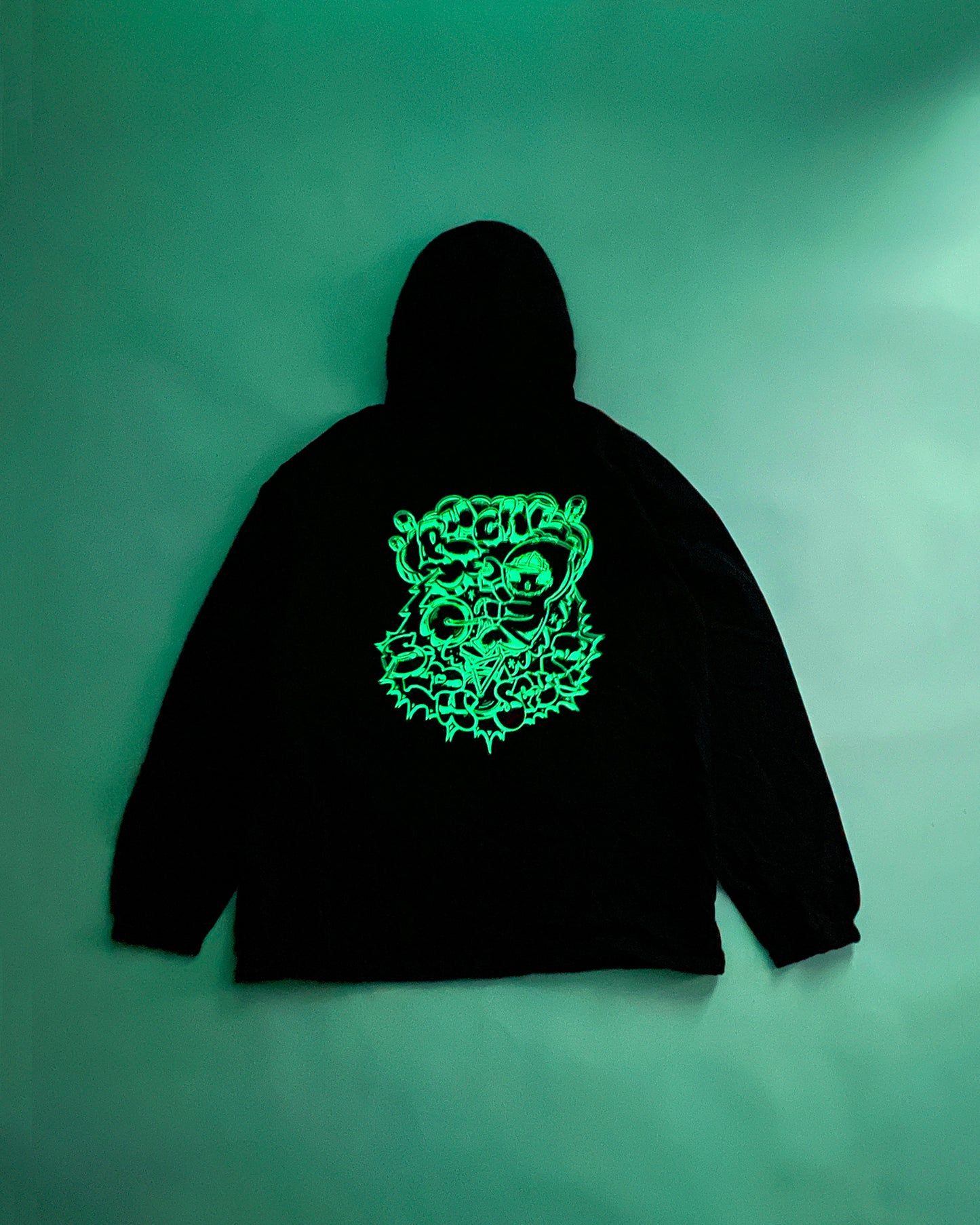 ZECS GLOW IN THE DARK BIG ANORAK