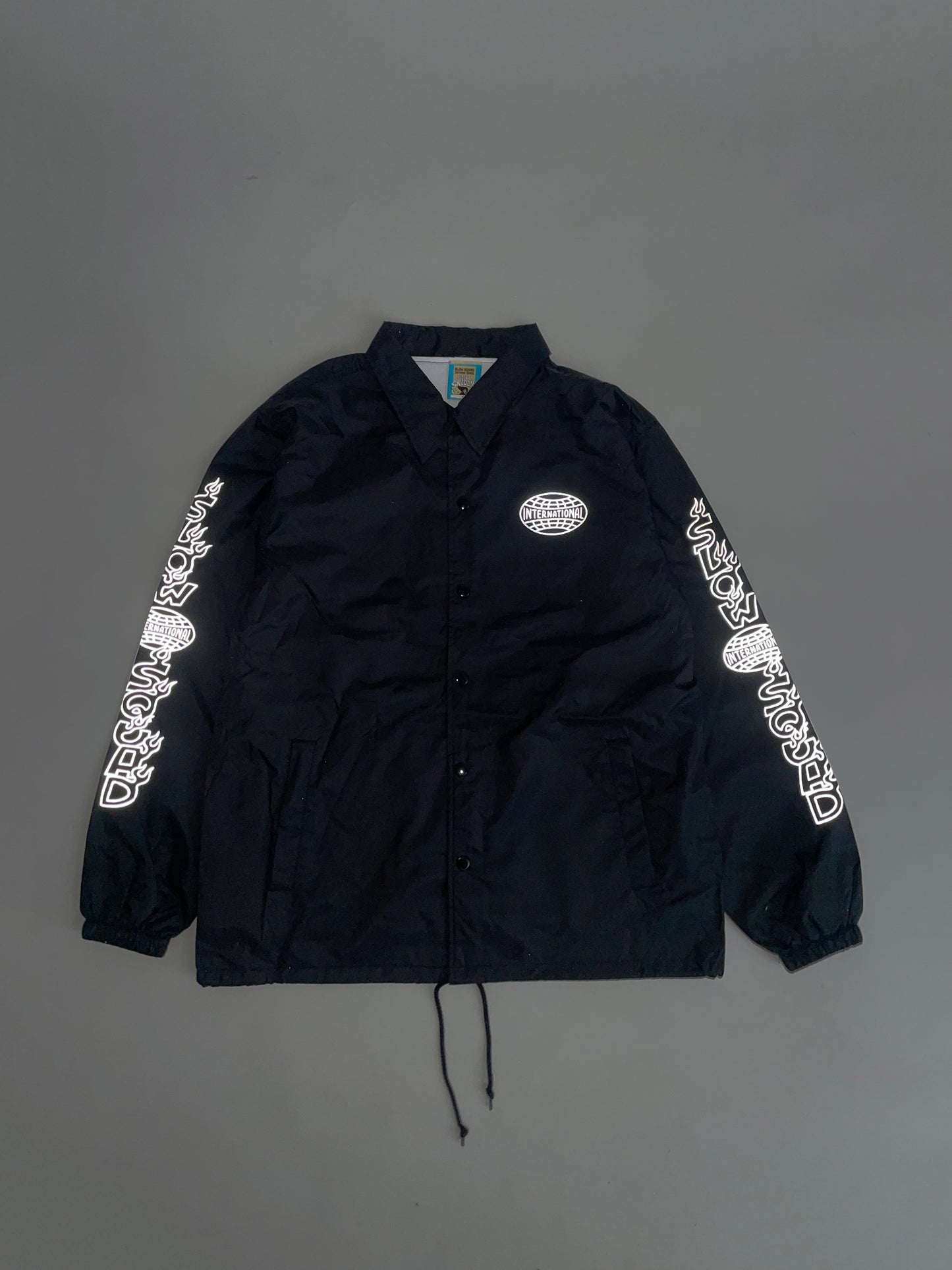 Slow Squad Internatinal “Reflective Coach Jacket”